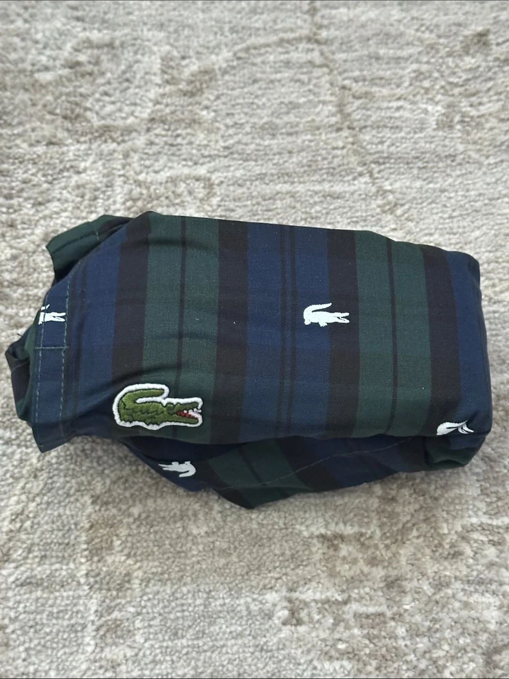 Lacoste Men’s Large 3 pack Special Edition 100% Cotton Woven Boxers. NWT’s.